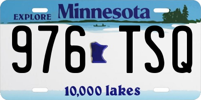 MN license plate 976TSQ