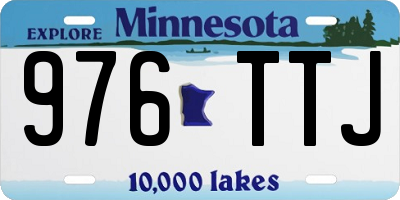 MN license plate 976TTJ