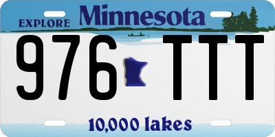 MN license plate 976TTT