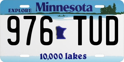 MN license plate 976TUD