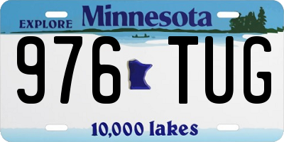 MN license plate 976TUG