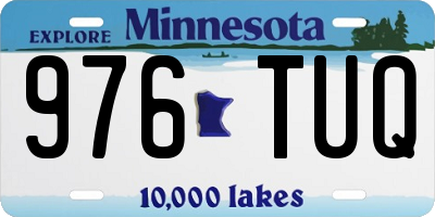 MN license plate 976TUQ