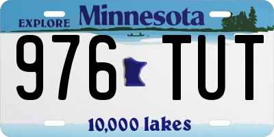 MN license plate 976TUT
