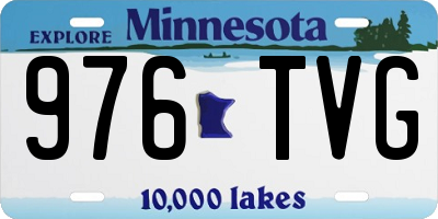 MN license plate 976TVG
