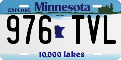 MN license plate 976TVL