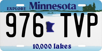 MN license plate 976TVP