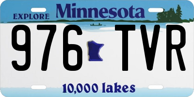 MN license plate 976TVR