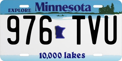 MN license plate 976TVU