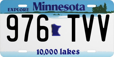 MN license plate 976TVV