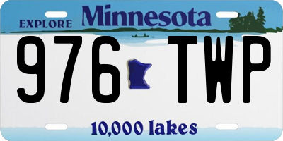 MN license plate 976TWP