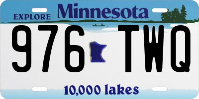 MN license plate 976TWQ