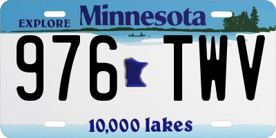 MN license plate 976TWV