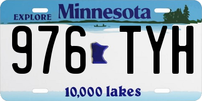 MN license plate 976TYH