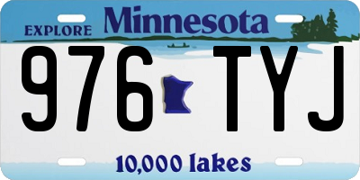 MN license plate 976TYJ