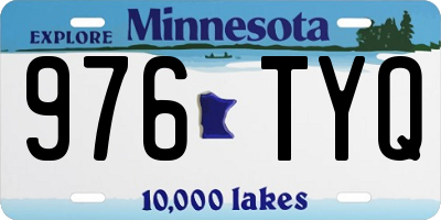 MN license plate 976TYQ