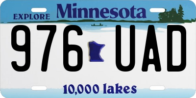 MN license plate 976UAD