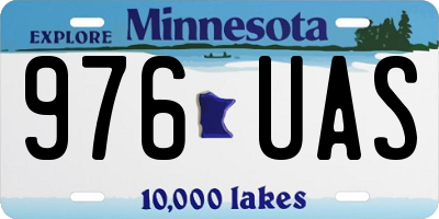 MN license plate 976UAS
