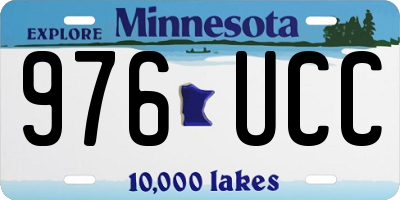 MN license plate 976UCC