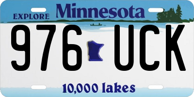 MN license plate 976UCK