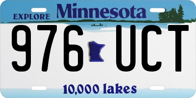 MN license plate 976UCT