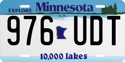 MN license plate 976UDT