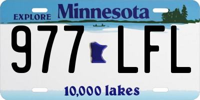 MN license plate 977LFL