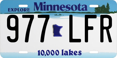 MN license plate 977LFR