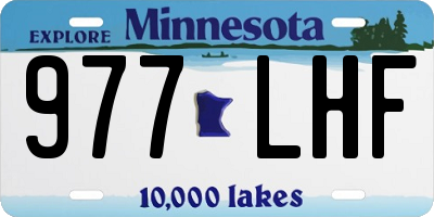 MN license plate 977LHF