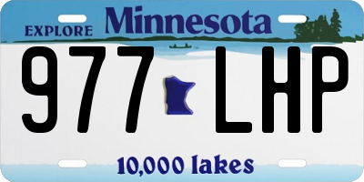 MN license plate 977LHP