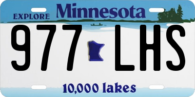 MN license plate 977LHS