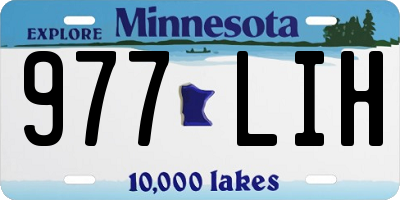 MN license plate 977LIH