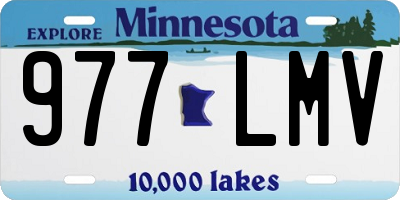 MN license plate 977LMV