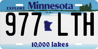 MN license plate 977LTH
