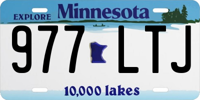 MN license plate 977LTJ