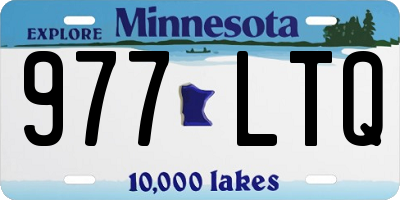 MN license plate 977LTQ