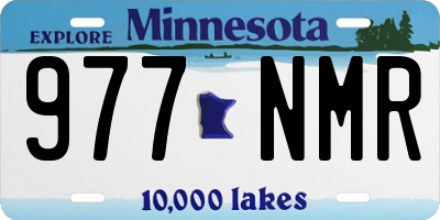MN license plate 977NMR
