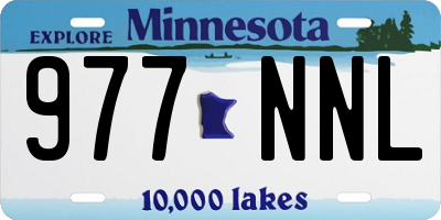 MN license plate 977NNL