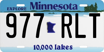 MN license plate 977RLT