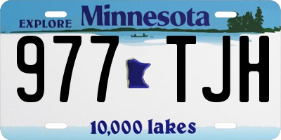 MN license plate 977TJH