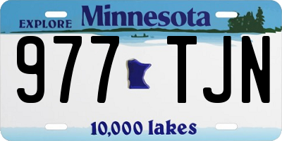 MN license plate 977TJN