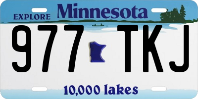 MN license plate 977TKJ