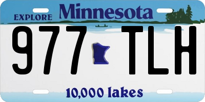 MN license plate 977TLH