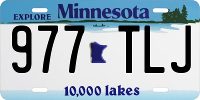 MN license plate 977TLJ