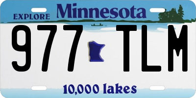 MN license plate 977TLM