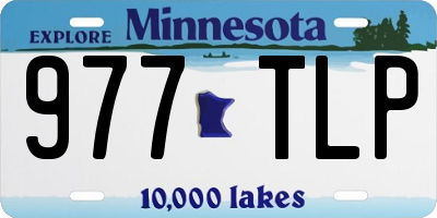 MN license plate 977TLP