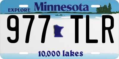MN license plate 977TLR