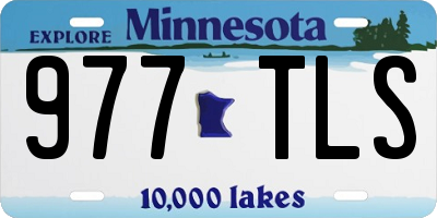 MN license plate 977TLS