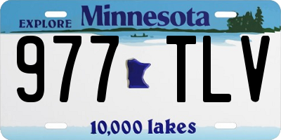 MN license plate 977TLV