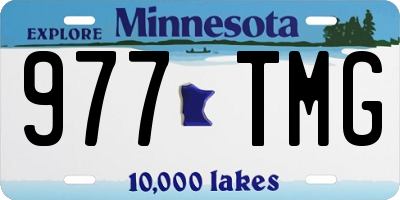 MN license plate 977TMG