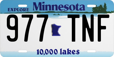 MN license plate 977TNF
